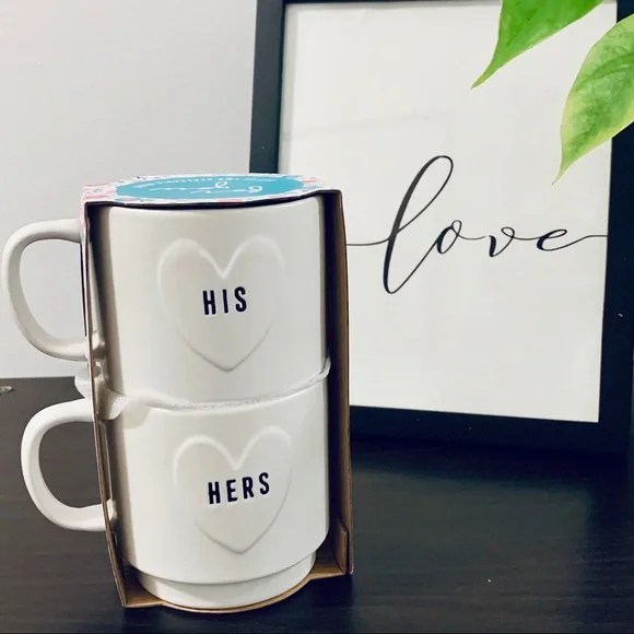 His & Hers Mugs - Picture 1 of 2